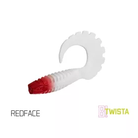 Gumowa rybka Delphin TWISTA UVs / 5szt 10cm/RedFACE