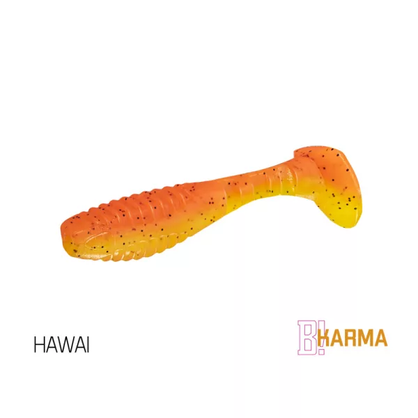 Gumowa rybka Delphin KARMA UVs / 5szt 8cm/HAWAI