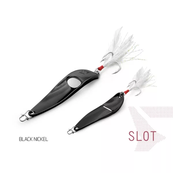 Delphin Błystka wahadłowa SLOT 15gr Black Nickel
