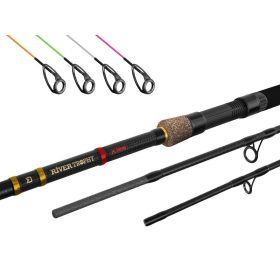   Delphin RIVER Trophy NXT X-TREME + 4 Szczytówki Wędka Feederowa 400cm 250gr
