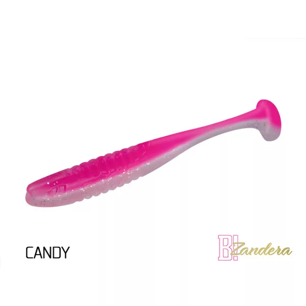 Gumowa rybka Delphin ZANDERA UVs / 5szt 10cm/CANDY