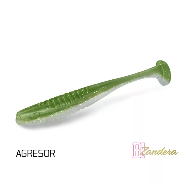 Delphin ZANDERA UVs / 5db 12cm/AGRESOR Gumihal
