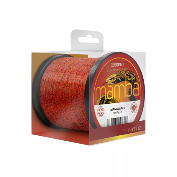 <span class="notranslate">Delphin</span> <span class="notranslate">MAMBA</span> Carp / Fire Żyłka Monofilowa 0,26mm 6000m
