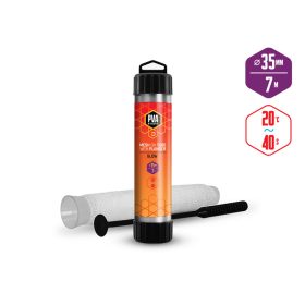   Delphin PVA n 'tastic siatka na rurce do napełniania + ubijak / 7m - 35mm siatka PVA