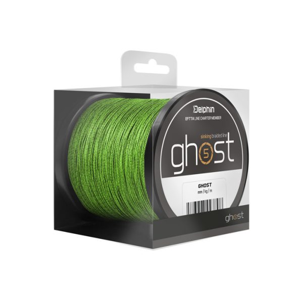 Delphin GHOST 4+1/ zielony 0,16mm 8,2kg 600m
