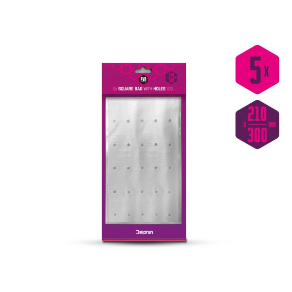 Delphin PVA n tastic Worki PVA z otworami XXL / 5db 300x210mm