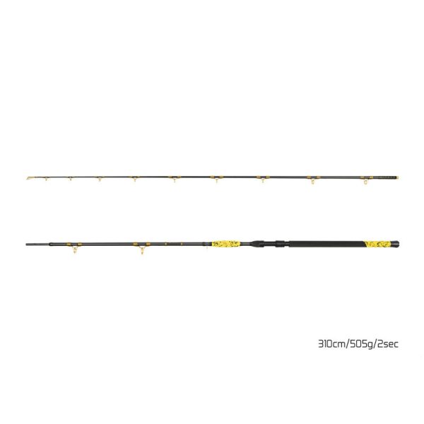Delphin HAZARD BxG 2-częściowa Wędka Sumowa 310cm, 505g