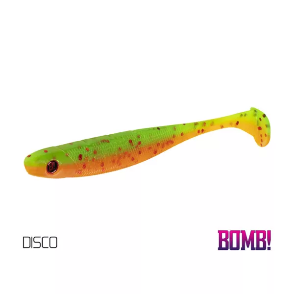 Delphin DuoPACK BOX BOMB! Rippa / 12x 5szt 5cm/DISCO gumowa przynęta