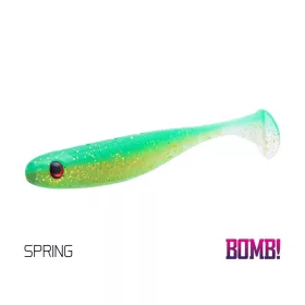   Delphin DuoPACK BOX BOMB! Rippa / 12x 5szt 5cm/SPRING gumowa przynęta
