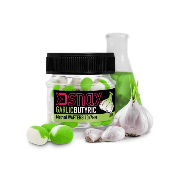 Delphin D SNAX WAFT przynęta 7x5.5mm/20g Czosnek-Kwas masłowy wafters
