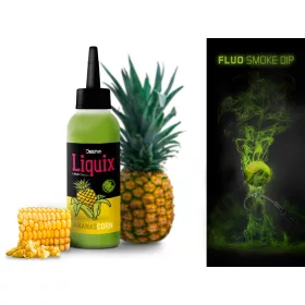   Delphin Fluo dip D SNAX LiquiX /100ml Kukorica-Ananász liquid
