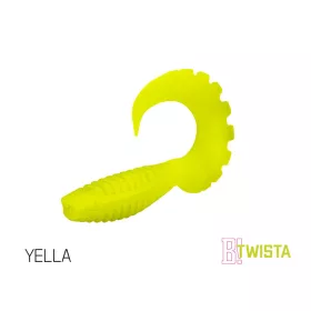 Delphin Twista UVs - Yella 10cm Przynęta plastikowa 5 szt.