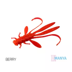   Delphin Manya UVs Nimfa - Berry 10,5cm Przynęta plastikowa 5 szt.