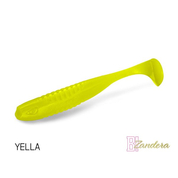 Delphin Zandera UVs - Yella 15cm Műanyag csali 5db