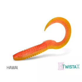   Delphin TwistaX Eeltail UVs - Hawai 15cm Plastikowa Przynęta 5 szt.