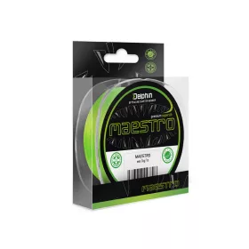   Delphin Mistrz Fluo Zielony 0,15mm 150m Pleciona żyłka główna