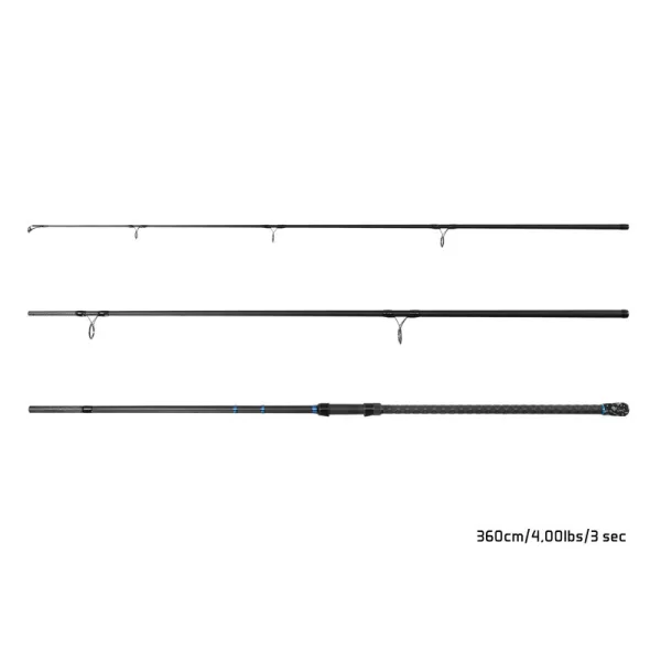 Delphin CAPRI NXT 2szt. 360cm, 4lbs 3-Częściowa Wędka Karpiowa