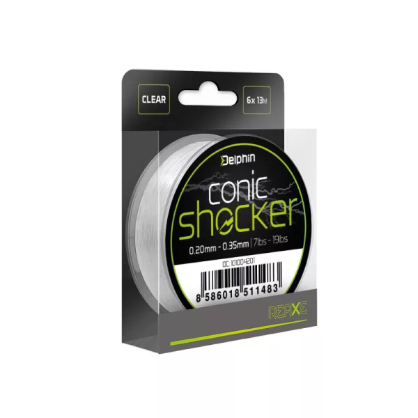 Delphin Stożkowy Przypon Rzutowy Conic Shocker Reaxe 6x13m 0,22mm-0,40mm