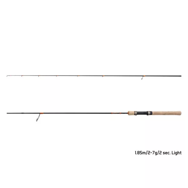 Delphin Corx Spin Könnyű 1,85m 2-7gr 2 részes Pergető Bot
