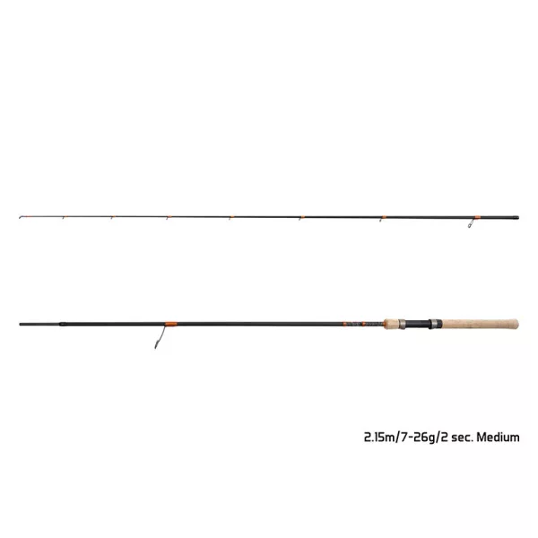 Delphin Corx Spin Közepes 2,15m 7-26gr 2 részes Pergető Bot