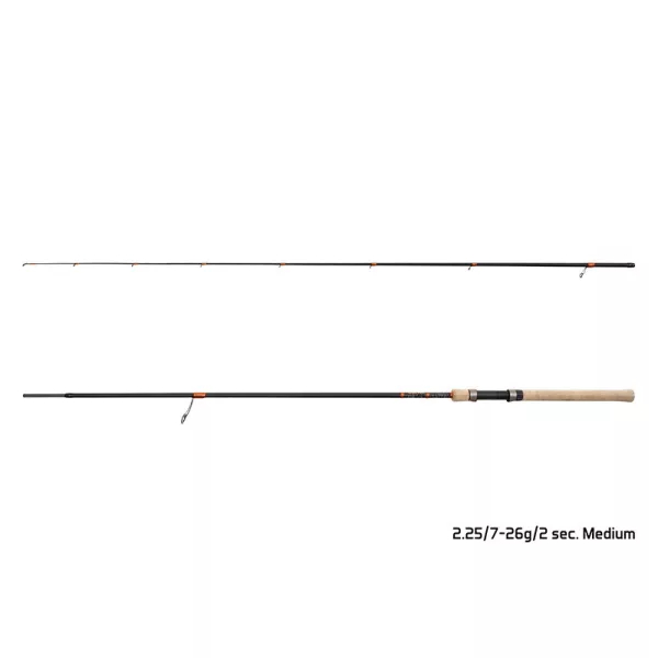 Delphin Corx Spin Közepes 2,25m 7-26gr 2 részes Pergető Bot