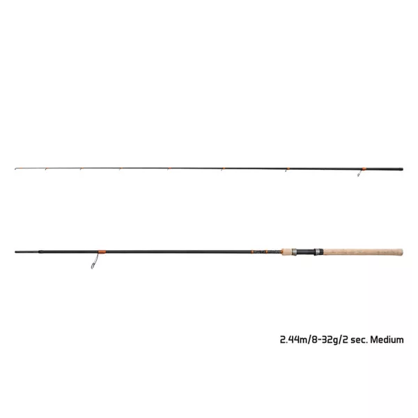 Delphin Corx Spin Közepes 2,44m 8-32gr 2 részes Pergető Bot