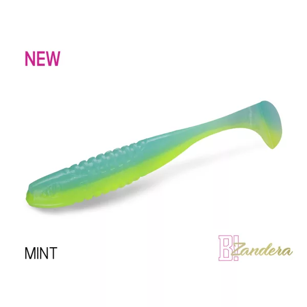 Delphin Zandera FlexiFloat UVs Menta 12cm Műanyag Csali 5db