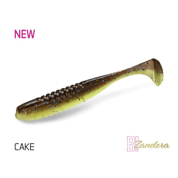 Delphin Zandera UVs Cake 15cm Műanyag Csali 5db