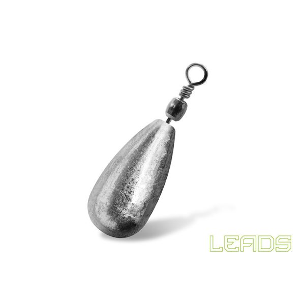 Delphin Leads Obciążenie gruszkowe z krętlikiem 25,0gr 5szt