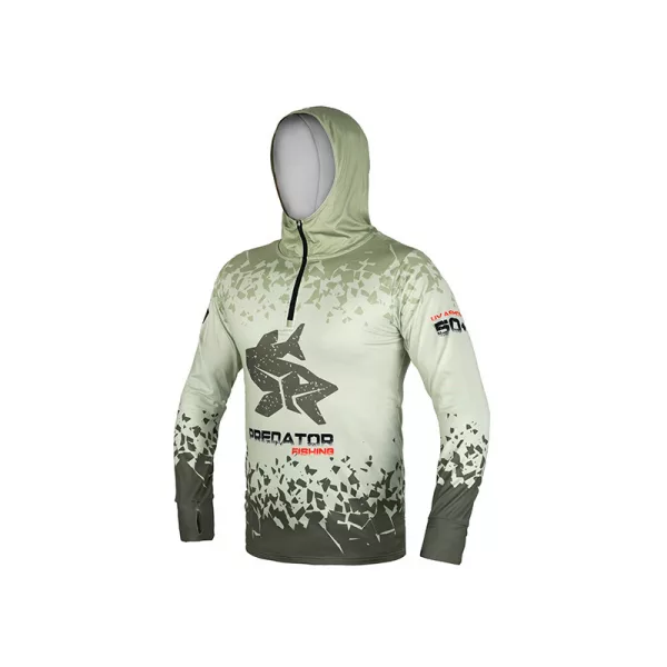 Delphin UV Armor 50+ Predator Bluza z kapturem i długim rękawem S