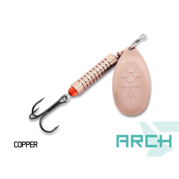 Delphin Ív Pergető Réz 4gr Körforgó