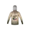 Delphin UV Armor 50+ Trout Koszulka z Długim Rękawem z Kapturem S