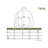 Delphin Twin Zip Fleece Jacket L