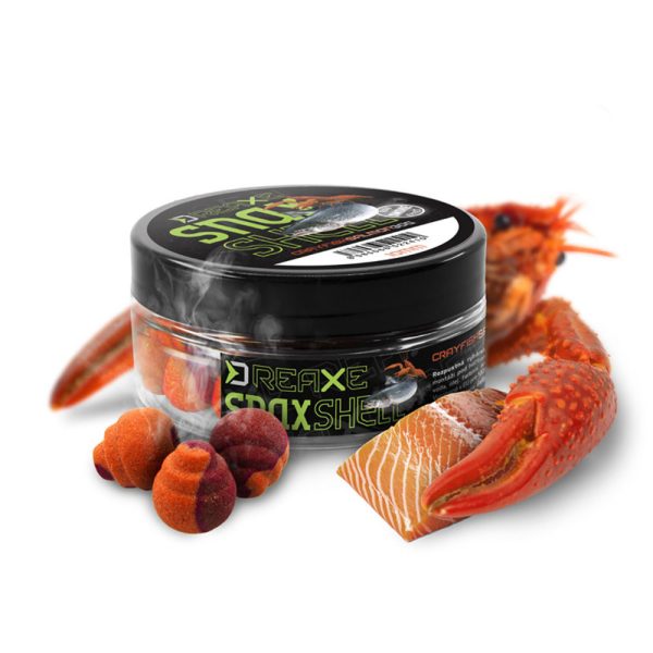 Delphin D Snax Shell 10mm Łosoś - Rak Rozpuszczalne Waftersy 30gr