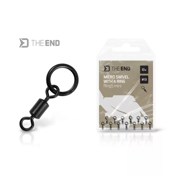 Delphin TheEnd RingS Mini 13 Micro Swivel with Ring 10pcs