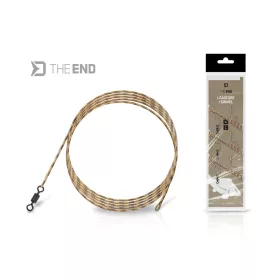   Delphin The End Leadcore + Swivel 1,0m Zestaw Przyponów 3szt.