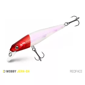 Delphin Wobby Jerk-SH Redface 8cm 6,5gr Wobbler