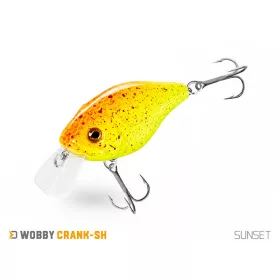 Delphin Wobby Crank-SH Sunset 5cm 8gr Wobbler