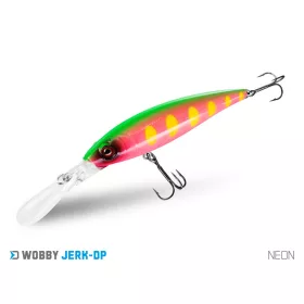 Delphin Wobby Jerk-DP Neon 9cm 12,5gr Wobbler