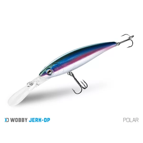 Delphin Wobby Jerk-DP Polar 9cm 12,5gr Wobbler