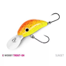 Delphin Wobby Trout-SH Sunset 4cm 4gr Wobbler