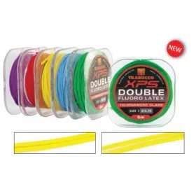 Trabucco Double Fluoro Latex 5/0,9mm 6m Tömör Rakós Gumi