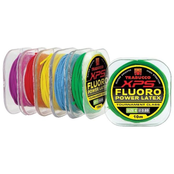 Trabucco XPS Fluoro Latex 5/0,9mm 10m Tömör Rakósgumi