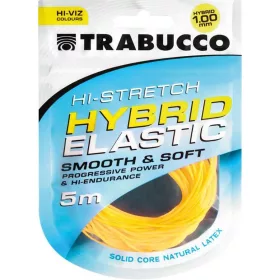   Trabucco HI-Stretch Hybrid Elastic 1,0 mm Guma hybrydowa do bata 5m