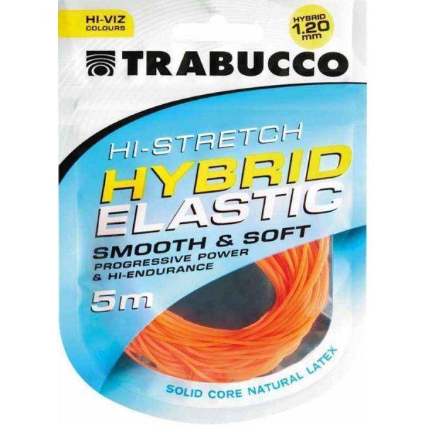 Trabucco HI-Stretch Hybrid Elastic 1,2mm Guma hybrydowa do bata 5m