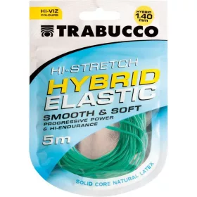   Trabucco HI-Stretch Hybrid Elastic 1,4mm Guma hybrydowa do bata 5m