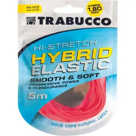   Trabucco HI-Stretch Hybrid Elastic 1,8mm Guma hybrydowa do bata 5m