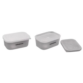   Trabucco XPS Bait Boxes Wh W/Riddle Bait Container Box with Sieve
