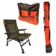 Carp Expert Comfort Camo Krzesło Wędkarskie (25x50cm) z Zestawem Torby na Ramię