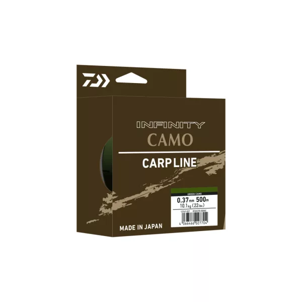Daiwa Infinity Green Camo 0,37mm 810m Monofil Żyłka Główna